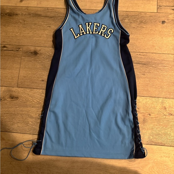 Los Angeles Blue and Navy Los Angles Lakers Dress Size L - Picture 4 of 5